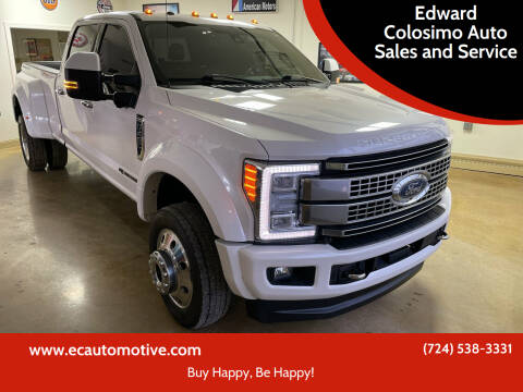 2017 Ford F-450 Super Duty for sale at Edward Colosimo Auto Sales and Service in Evans City PA