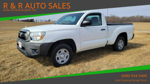2014 Toyota Tacoma for sale at R & R AUTO SALES in Juda WI