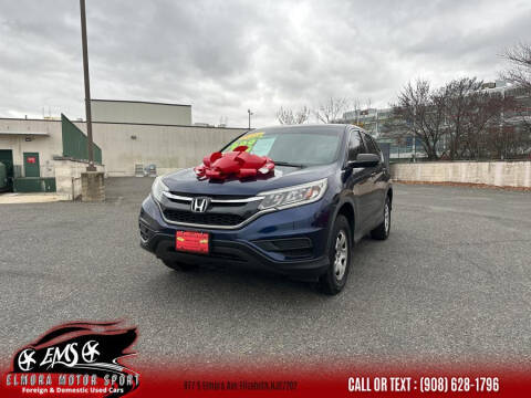 2015 Honda CR-V for sale at Elmora Motor Sport in Elizabeth NJ