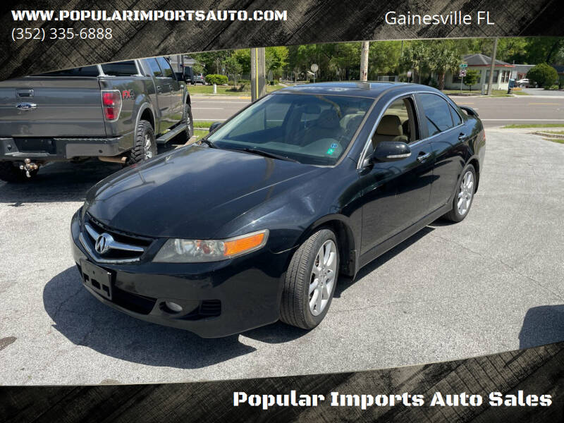 2008 Acura TSX for sale at Popular Imports Auto Sales in Gainesville FL