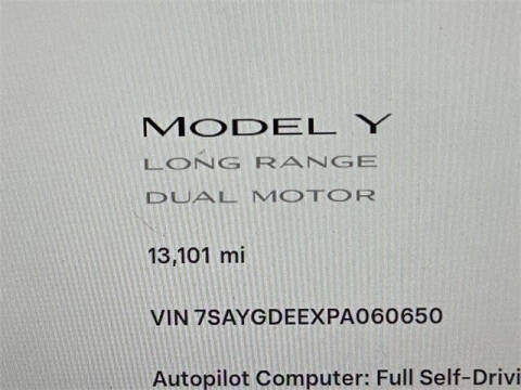 2023 Tesla Model Y Long Range