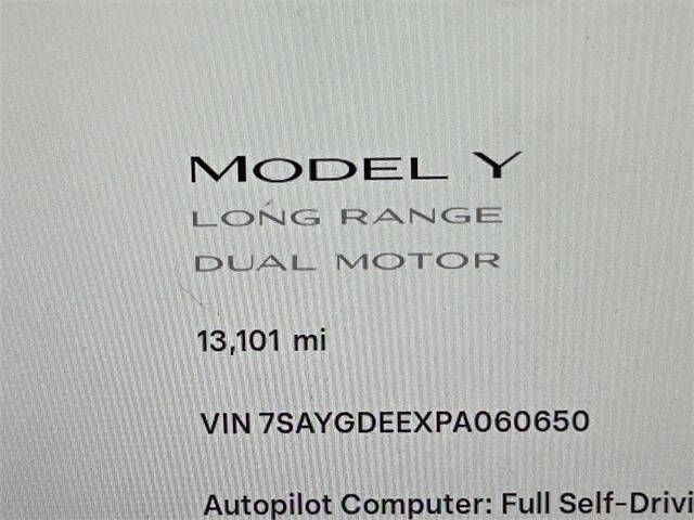 2023 Tesla Model Y Long Range
