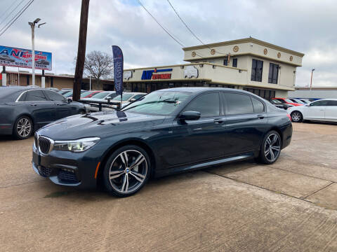 2017 BMW 7 Series for sale at ANF AUTO FINANCE in Houston TX