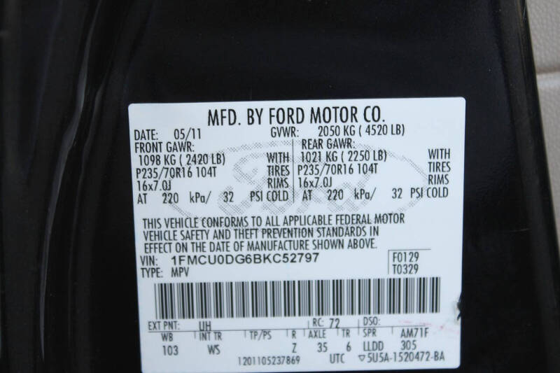 2011 Ford Escape XLT