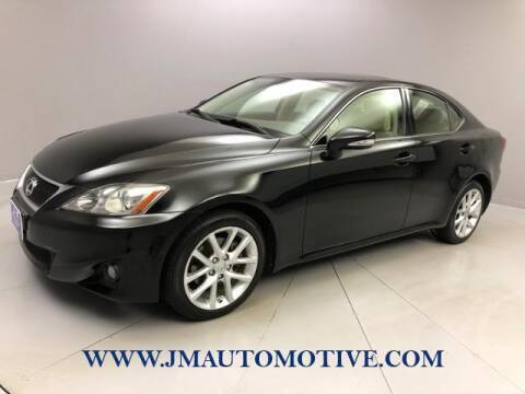 2012 Lexus IS 250 for sale at J & M Automotive in Naugatuck CT