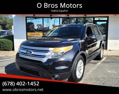 2015 Ford Explorer for sale at O Bros Motors in Marietta GA
