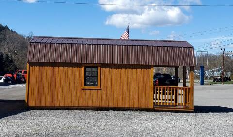  10X24 LOFTED BARN TREATED - CLASSIC PORCH for sale at Auto Energy - Timberline Barns in Lebanon VA