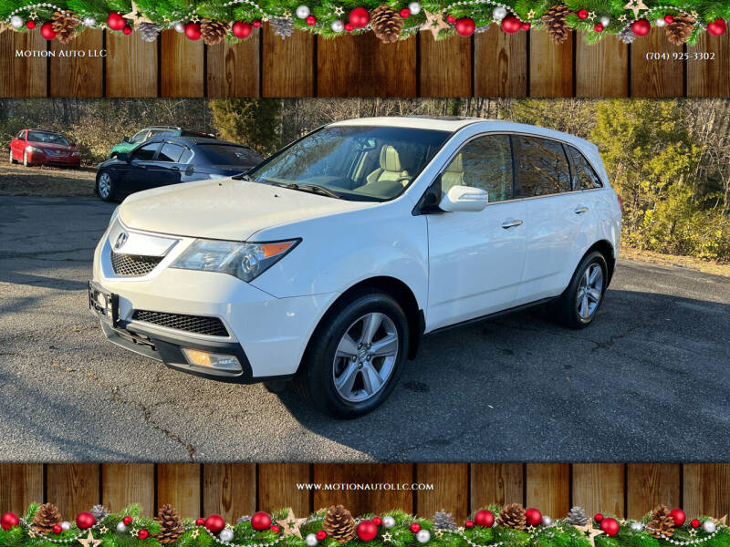 2013 Acura MDX for sale at Motion Auto LLC in Kannapolis NC