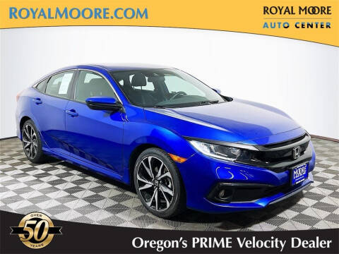 2021 Honda Civic for sale at Royal Moore Custom Finance in Hillsboro OR