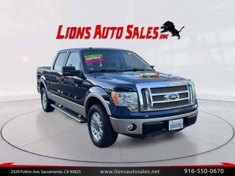 2010 Ford F-150 for sale at LIONS AUTO SALES in Sacramento CA