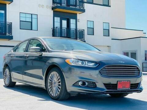 2016 Ford Fusion for sale at Avanesyan Motors in Orem UT