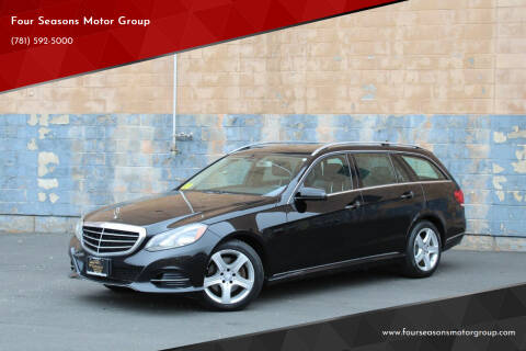 2014 Mercedes-Benz E-Class for sale at Four Seasons Motor Group in Swampscott MA