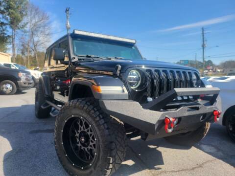 2018 Jeep Wrangler Unlimited for sale at North Georgia Auto Brokers in Snellville GA