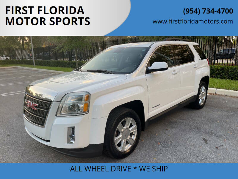 2012 GMC Terrain for sale at FIRST FLORIDA MOTOR SPORTS in Pompano Beach FL