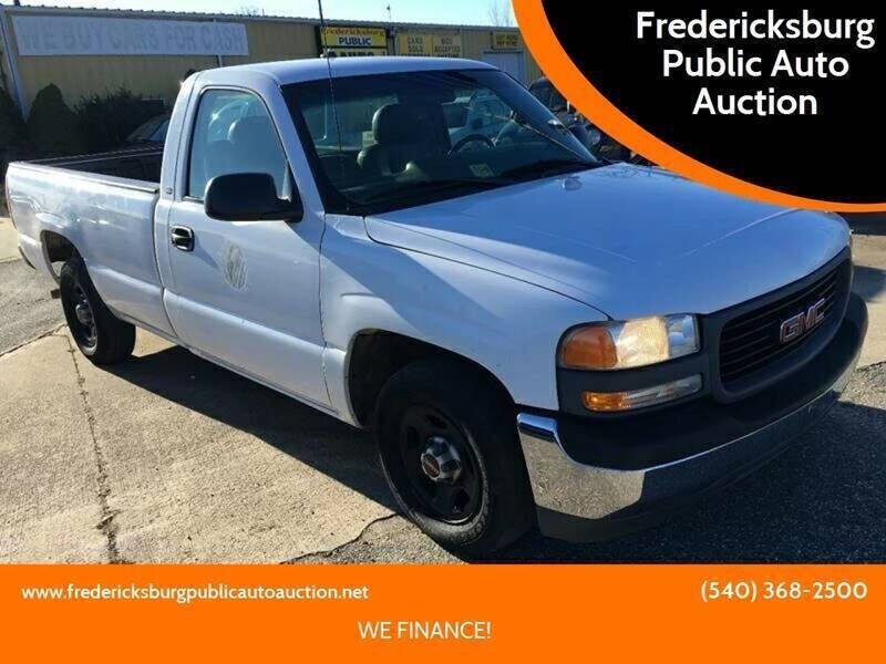 2001 GMC Sierra 1500 for sale at FPAA in Fredericksburg VA