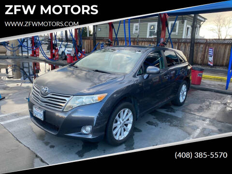 2009 Toyota Venza for sale at ZFW MOTORS in Soquel CA