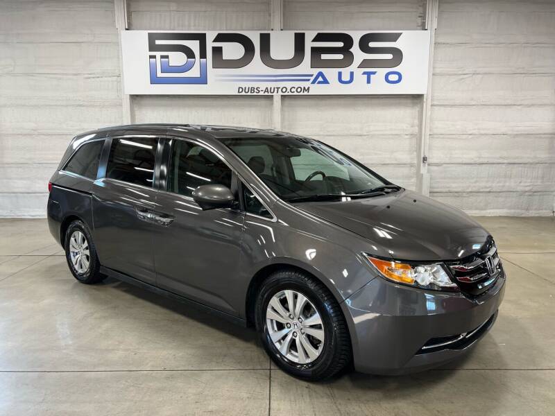 2014 Honda Odyssey for sale at DUBS AUTO LLC in Clearfield UT