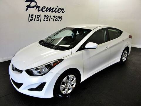 2016 Hyundai Elantra for sale at Premier Automotive Group in Milford OH