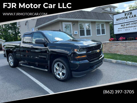 2016 Chevrolet Silverado 1500 for sale at FJR Motor Car LLC in Mine Hill NJ
