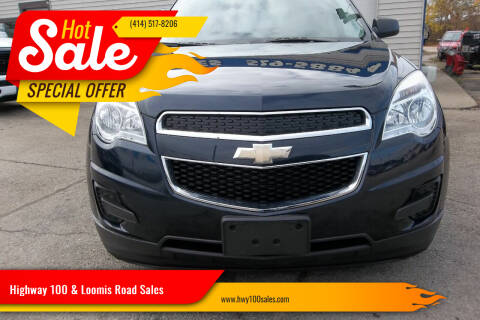 2015 Chevrolet Equinox for sale at Highway 100 & Loomis Road Sales in Franklin WI