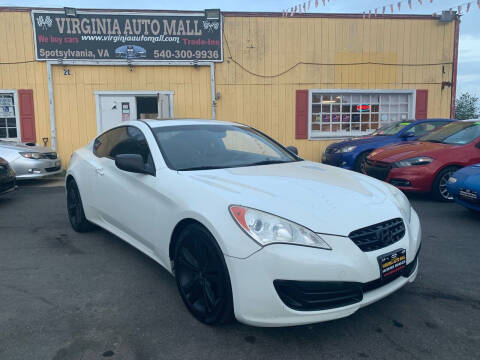 2010 Hyundai Genesis Coupe for sale at Virginia Auto Mall in Woodford VA