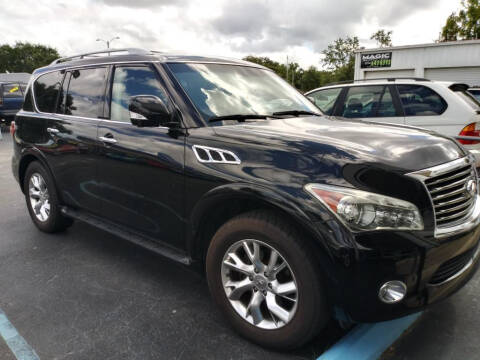 2012 Infiniti QX56 for sale at Tony's Auto Sales in Jacksonville FL