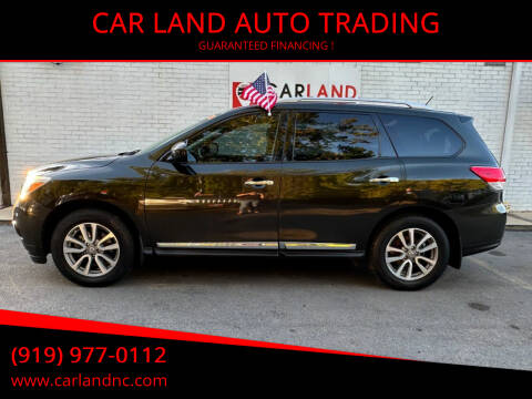 2016 Nissan Pathfinder for sale at CAR LAND  AUTO TRADING in Raleigh NC