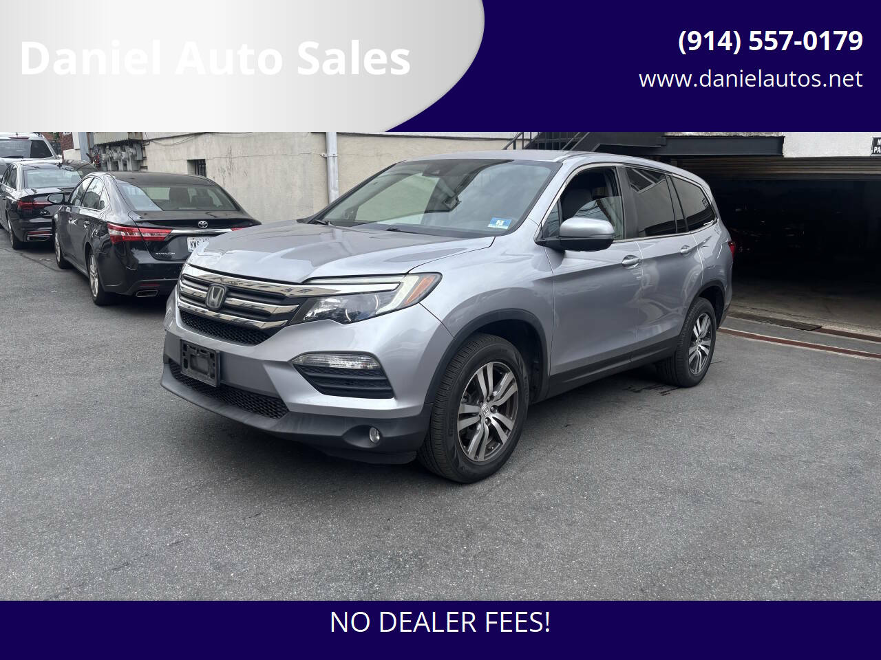 Silver 2016 Honda Pilot SUV / Crossover All-Wheel Drive 6-Speed Automatic