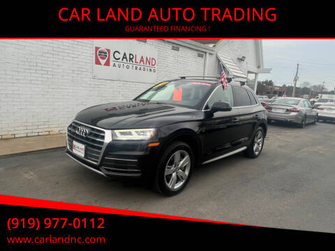 2018 Audi Q5 for sale at CAR LAND  AUTO TRADING in Raleigh NC