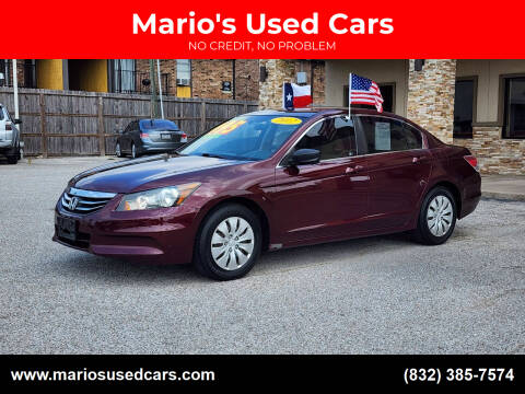 2012 Honda Accord for sale at Mario's Used Cars - Pasadena Location in Pasadena TX