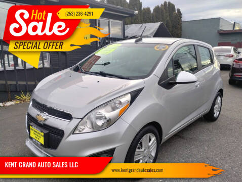 2015 Chevrolet Spark for sale at KENT GRAND AUTO SALES LLC in Kent WA