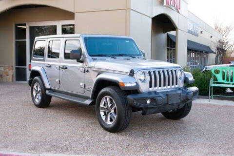 2020 Jeep Wrangler Unlimited for sale at Mcandrew Motors in Arlington TX