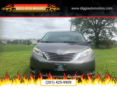 2017 Toyota Sienna for sale at Diggi Auto Motors in Jersey City NJ