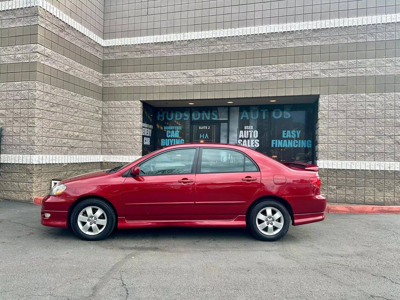 2005 Toyota Corolla for sale at HUDSONS AUTOS in Gilbert, AZ