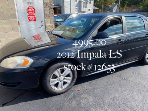 2012 Chevrolet Impala for sale at E & A Auto Sales in Warren OH