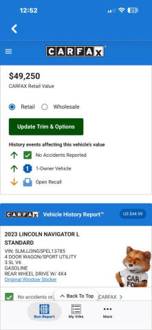 2023 Lincoln Navigator L Standard
