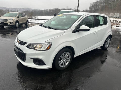 2018 Chevrolet Sonic for sale at Pine Grove Auto Sales LLC in Russell PA