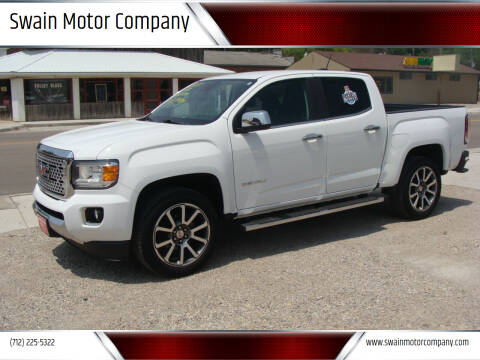 2020 GMC Canyon for sale at Swain Motor Company in Cherokee IA