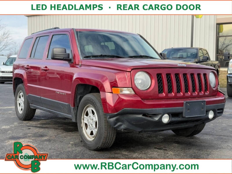 2014 Jeep Patriot for sale at R & B CAR CO in Fort Wayne IN