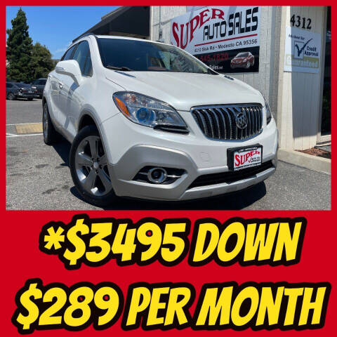 2014 Buick Encore for sale at Super Auto Sales Modesto in Modesto, CA