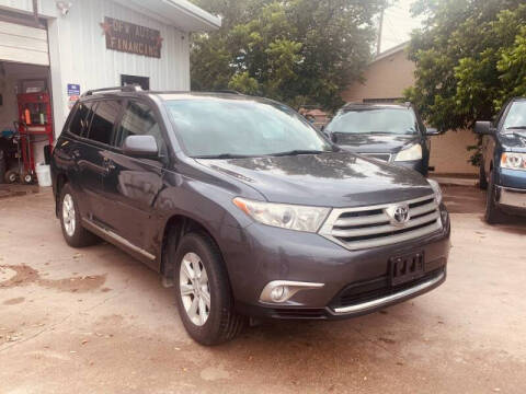2012 Toyota Highlander for sale at Bad Credit Call Fadi in Dallas TX