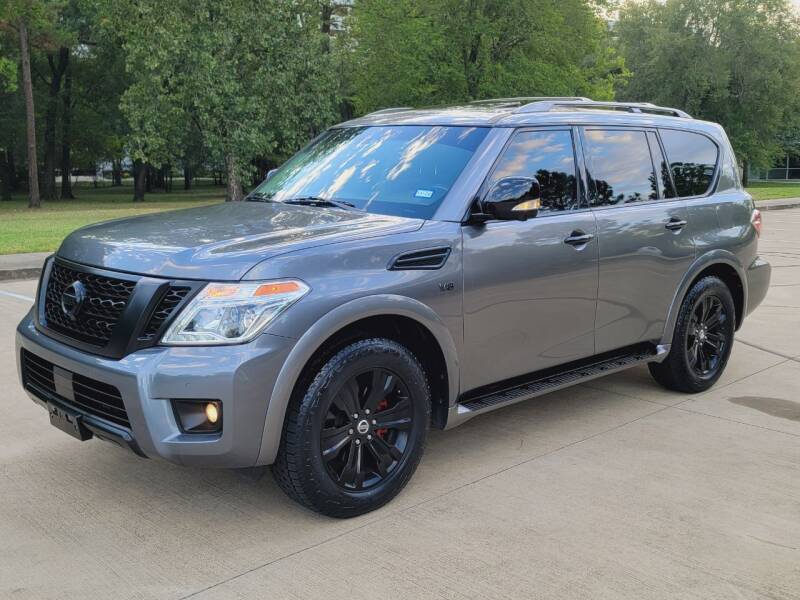 2017 Nissan Armada for sale at MOTORSPORTS IMPORTS in Houston TX