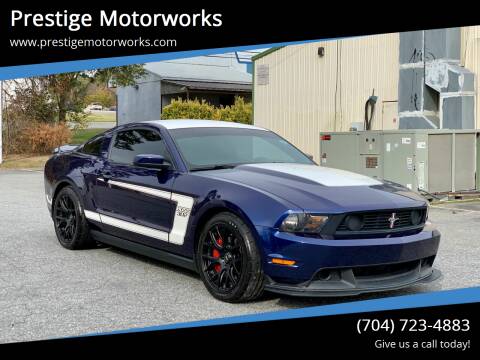 2012 Ford Mustang for sale at Prestige Motorworks in Concord NC