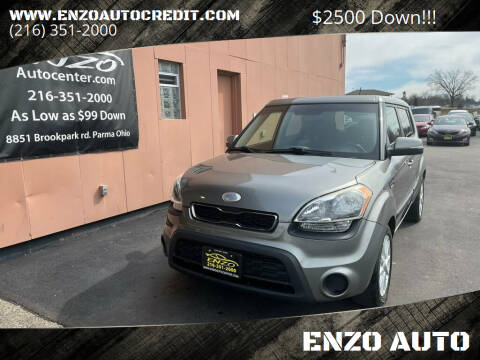 2013 Kia Soul for sale at ENZO AUTO in Parma OH
