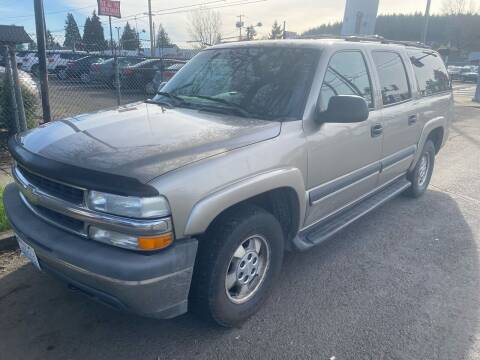 2002 Chevrolet Suburban for sale at Chuck Wise Motors in Portland OR