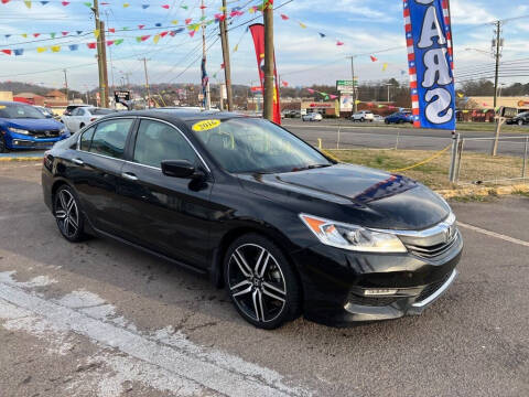 2016 Honda Accord for sale at Western Auto Sales in Knoxville TN
