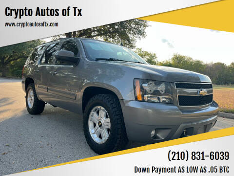 2009 Chevrolet Tahoe for sale at Crypto Autos of Tx in San Antonio TX