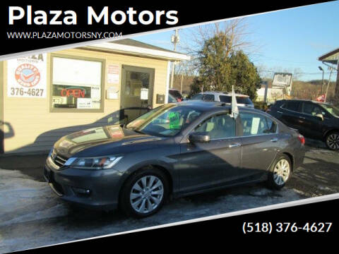 2014 Honda Accord for sale at Plaza Motors in Rensselaer NY