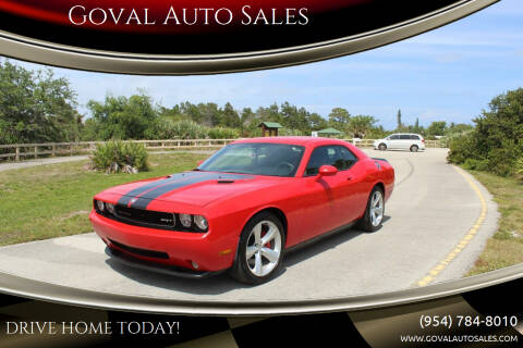 2010 Dodge Challenger for sale at Goval Auto Sales in Pompano Beach FL