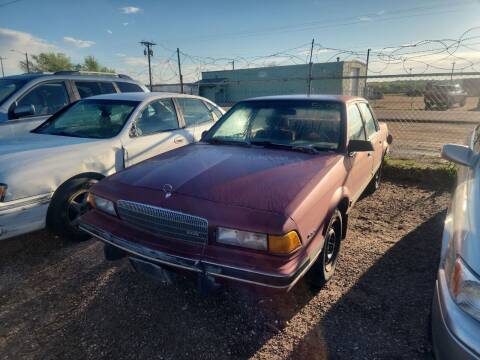 1990 Buick Century for sale at PYRAMID MOTORS - Fountain Lot in Fountain CO